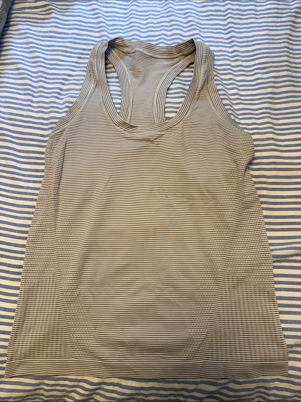 Athleta Momentum Seamless Striped Tank